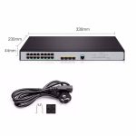 新华三(H3C)S5016PV5-EI 16口千兆电+4千兆光纤口二层WEB网管企业级网络交换机